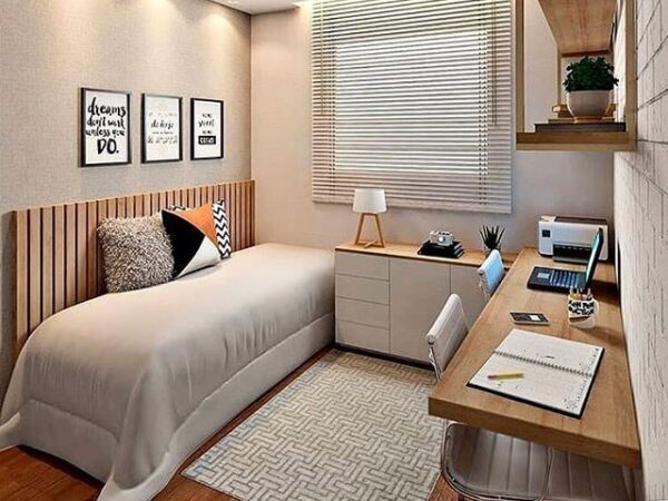Ideias para decorar um quarto de solteiro