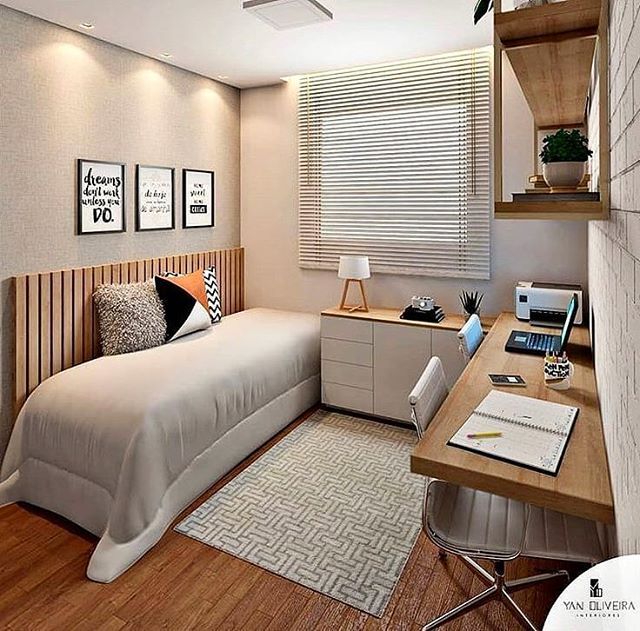 Ideias para decorar um quarto de solteiro